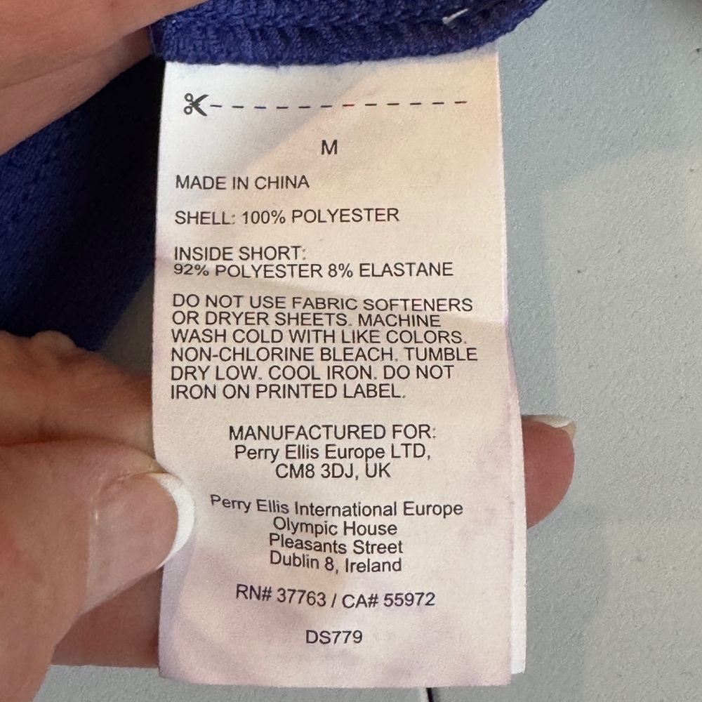 Ben Hogan Women's Blue Skort NWT Size medium - Picture 7 of 7
